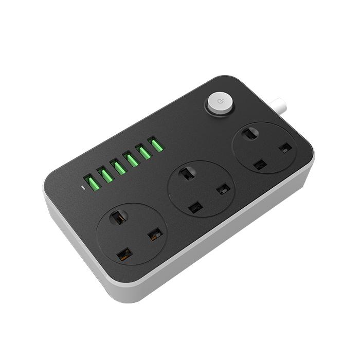 PRISE LDNIO 3 PRISES EN 2M 6USB